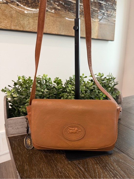 American Angel Handbags - American Angel Camel Leather Shoulder Crossbody Bag